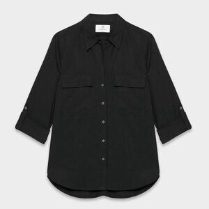 Aritzia Babaton Utility Shirt in Black